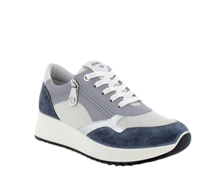 Women’s Blue Wedge Sneakers