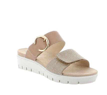Women’s Beige Leather Sandals