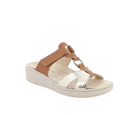 Women’s Beige Leather Sandals